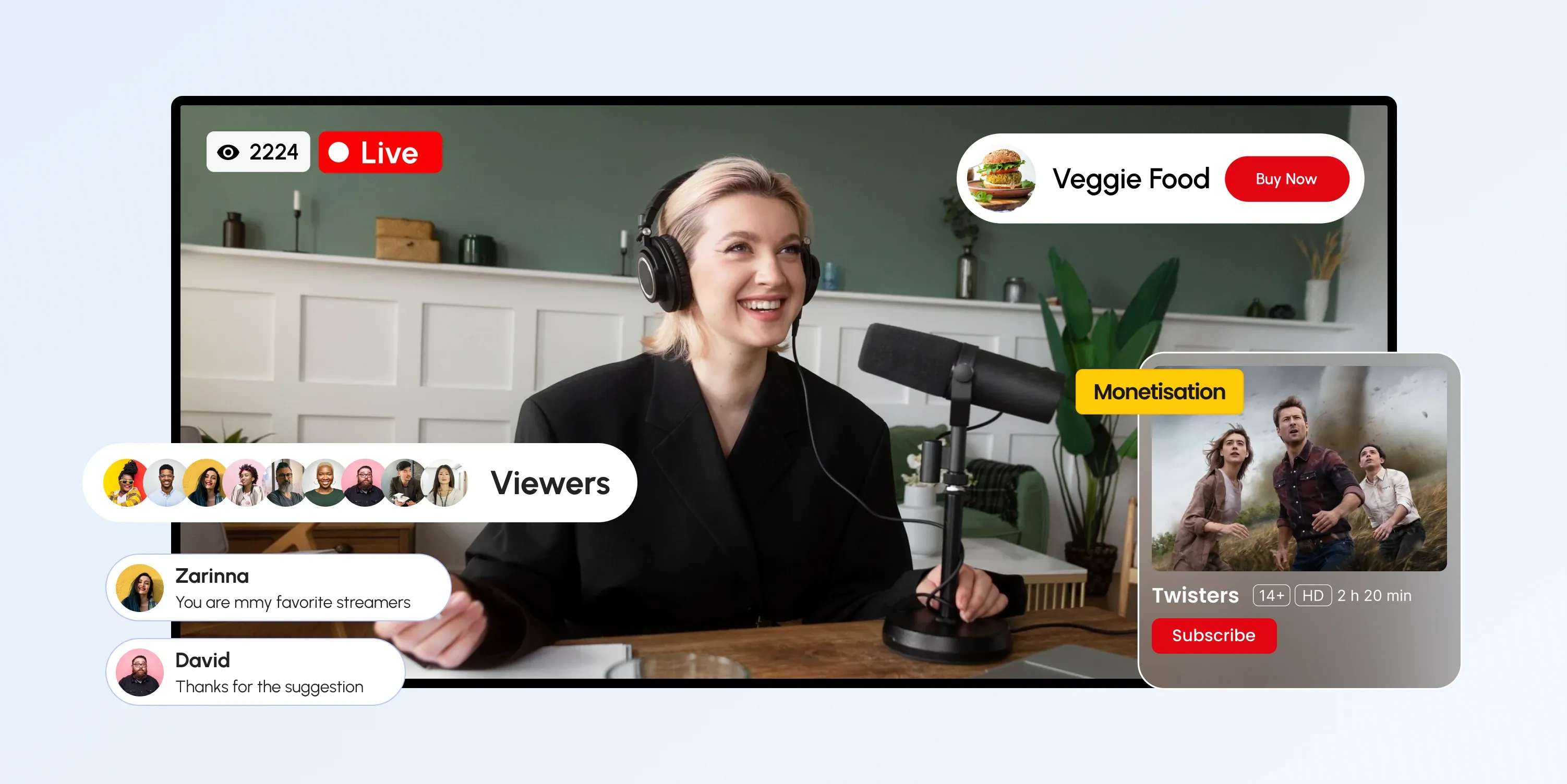 How to Monetize Live Streaming: AVOD, SVOD and More