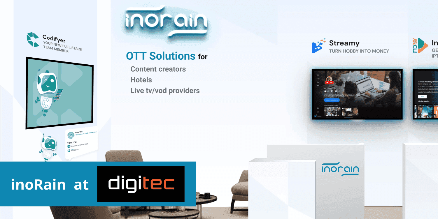 شركة inoRain في معرض Digitec