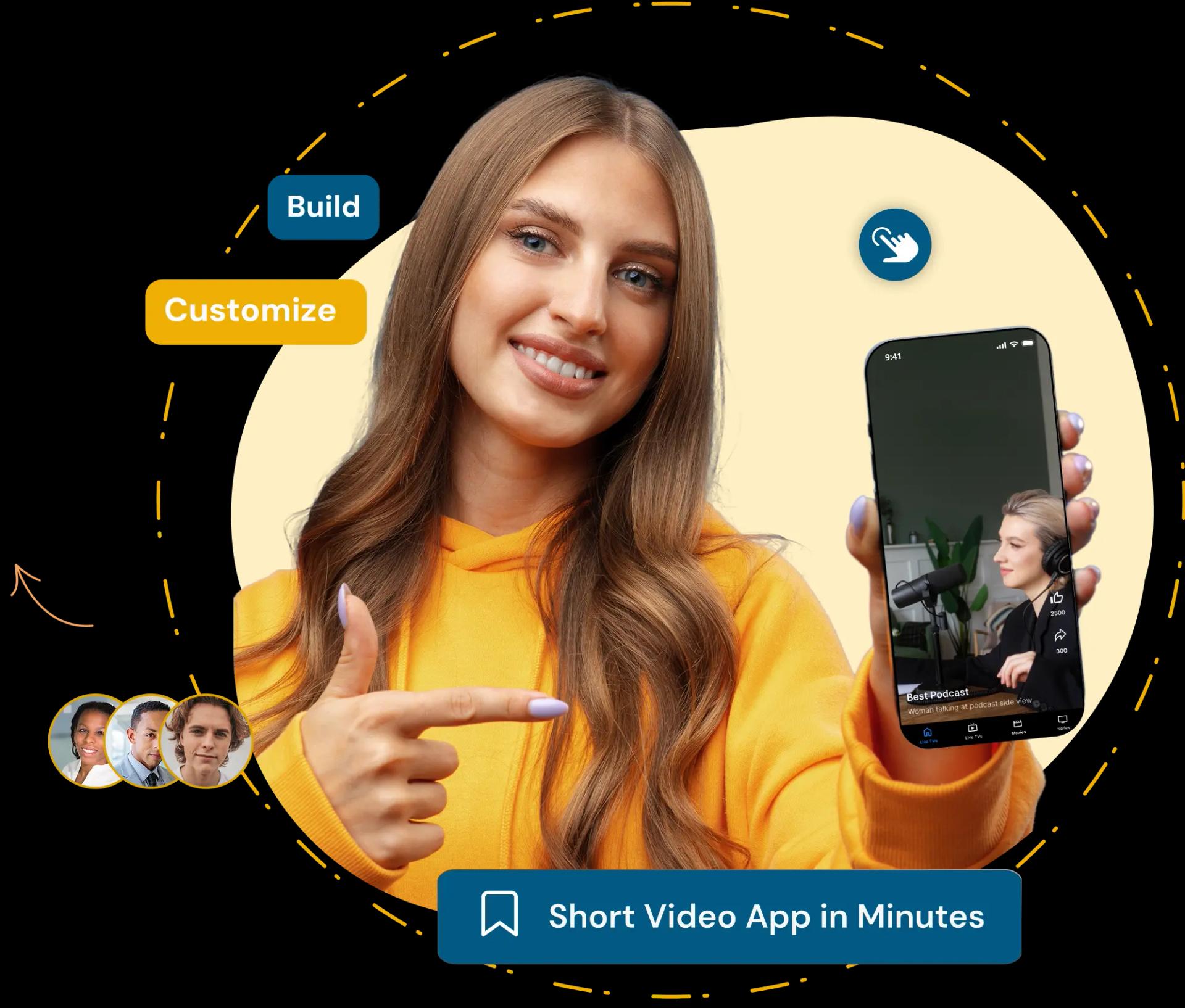 Short Video App in Minutes