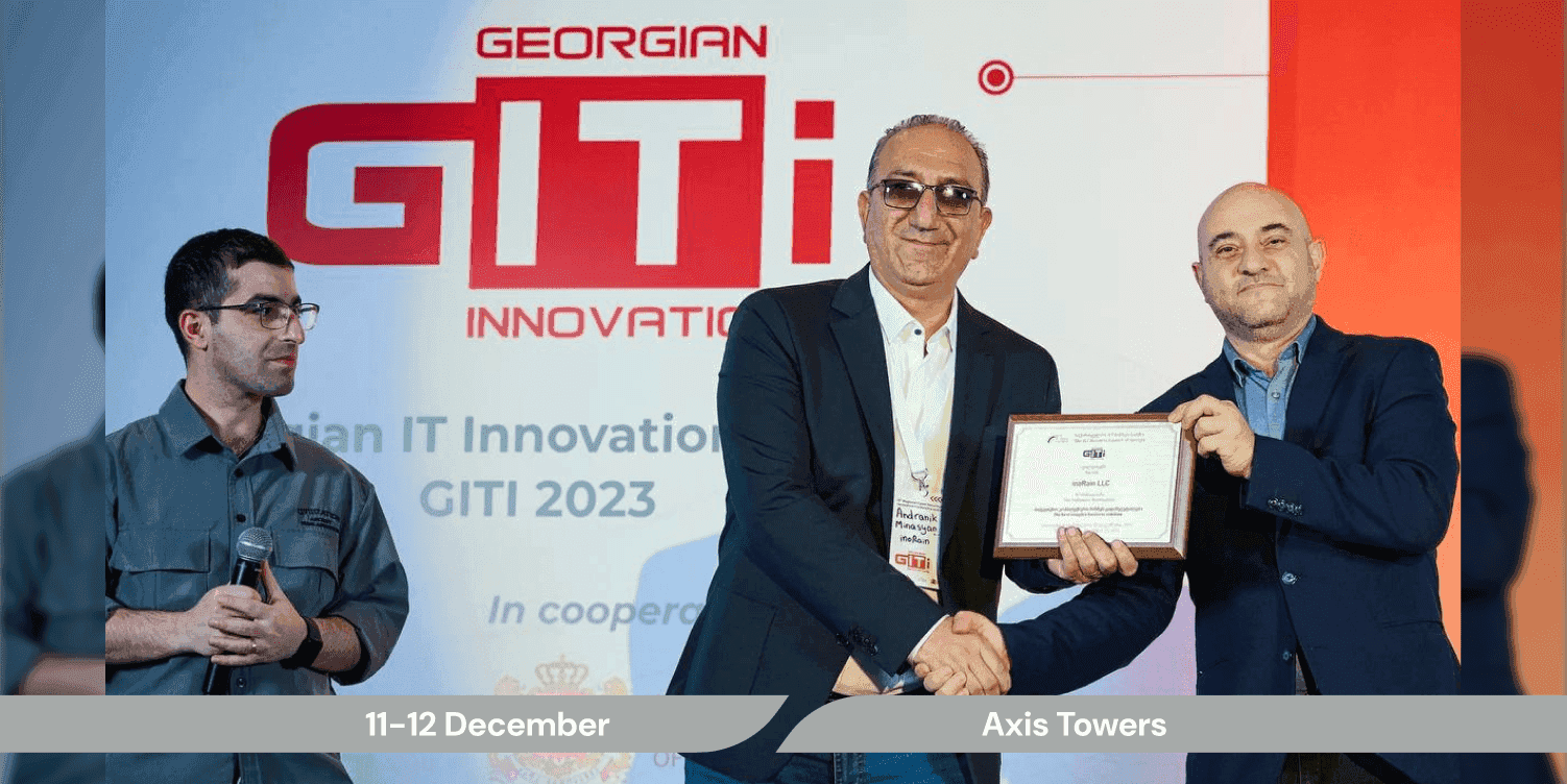 inoRain a gagné le prix « Meilleure solution business complexe »