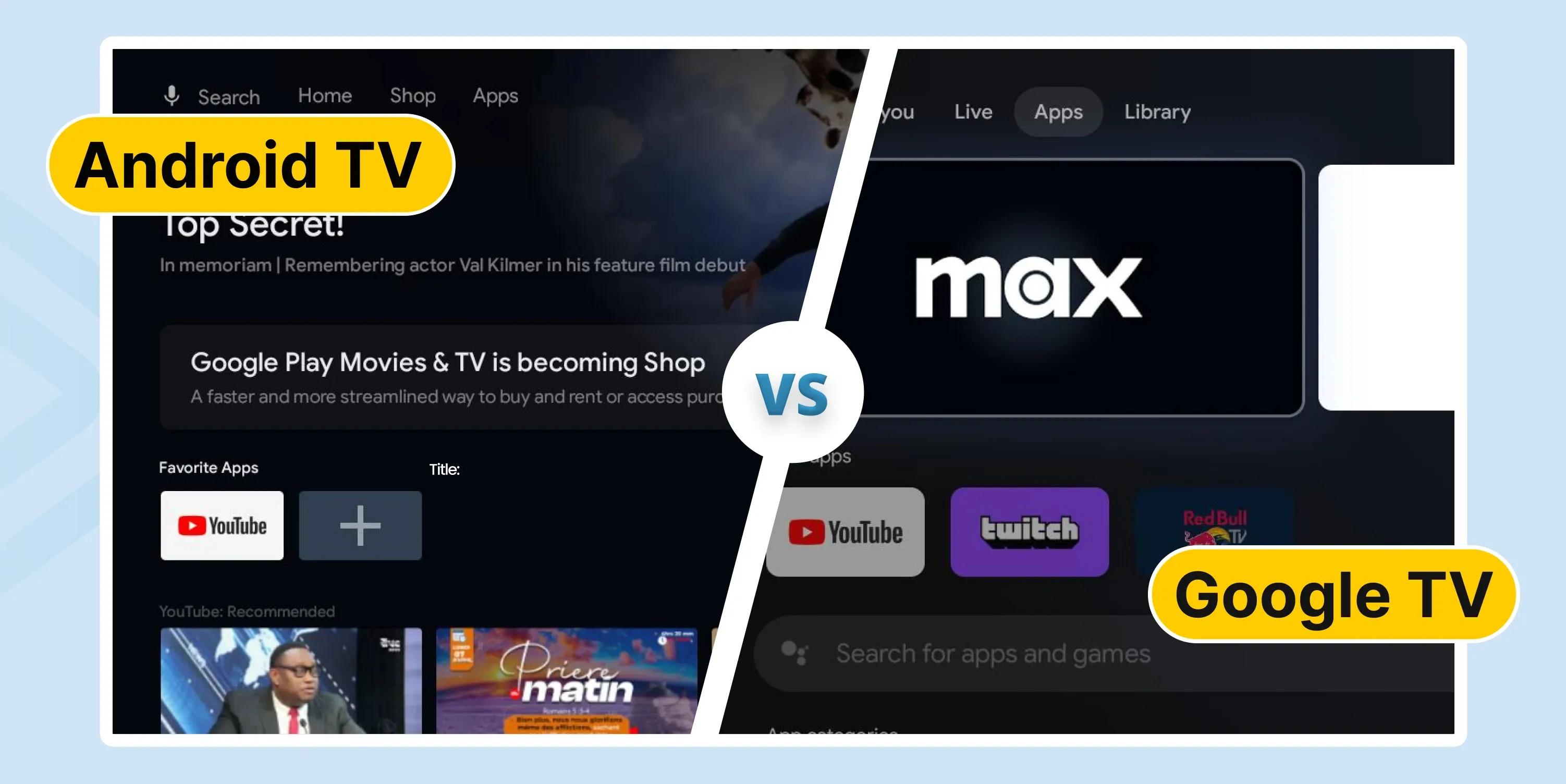 google tv vs android tv