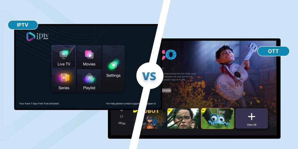 IPTV vs OTT: Benefits and How to Choose