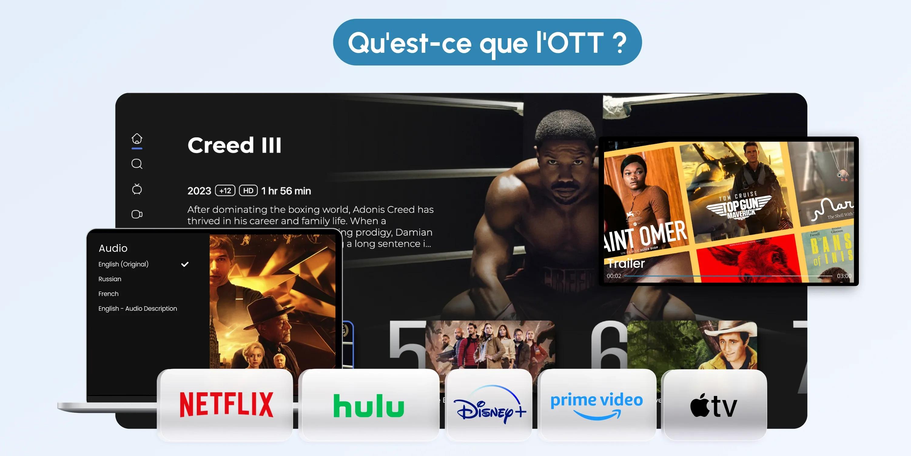 Linear TV vs OTT fr