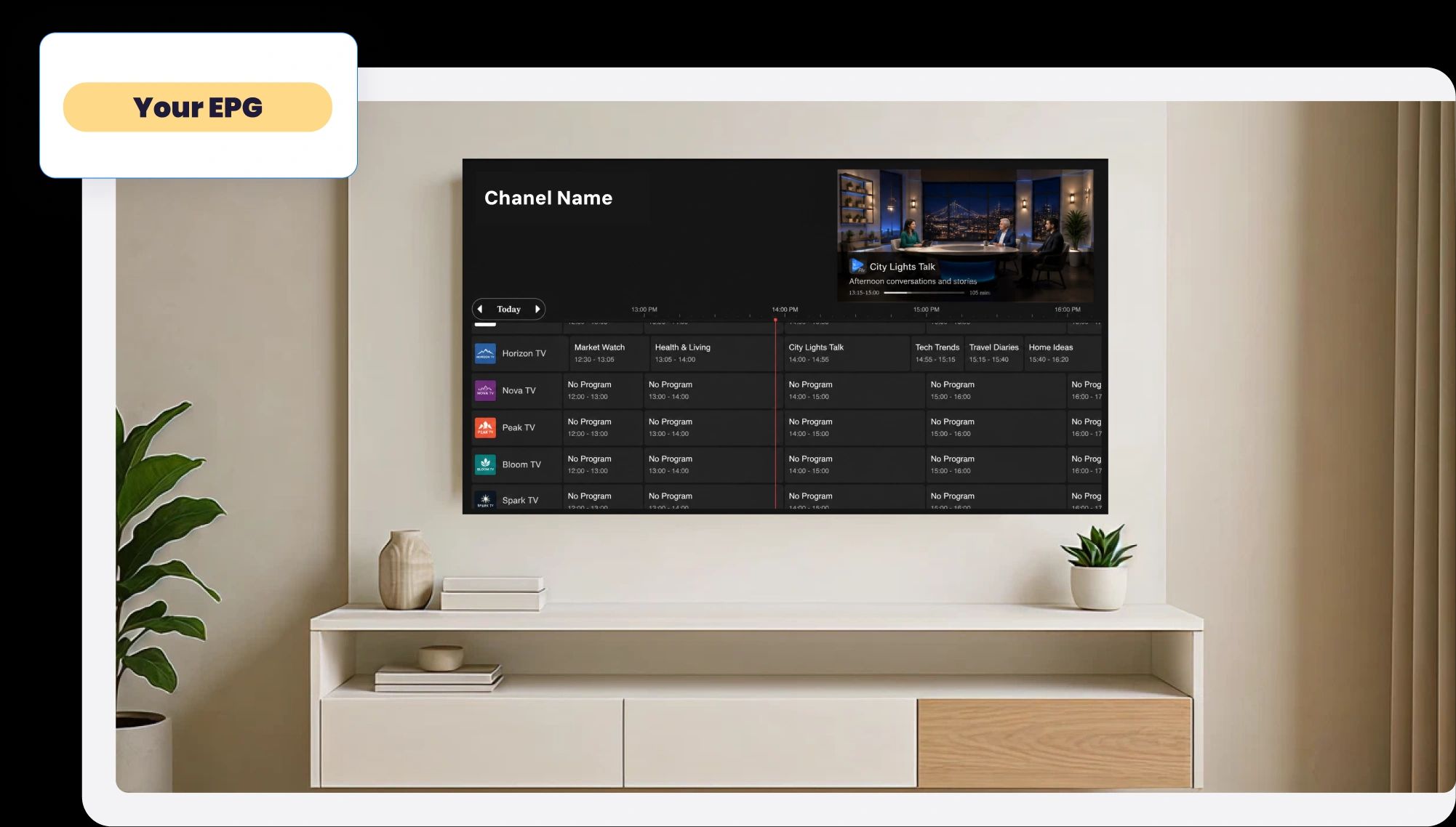 EPG & Linear Scheduling