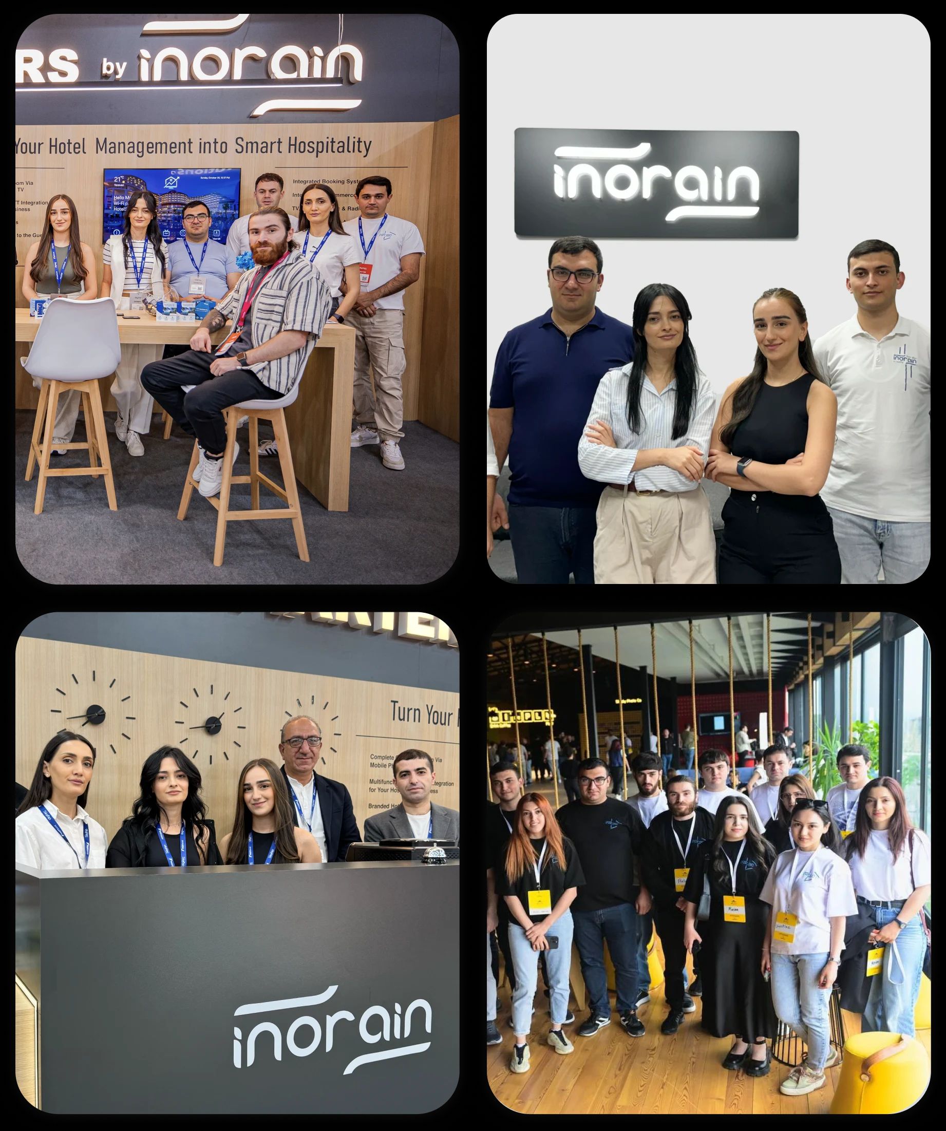 inoRain թիմի ընդհանուր նկար - մեր մասնագետների խումբ