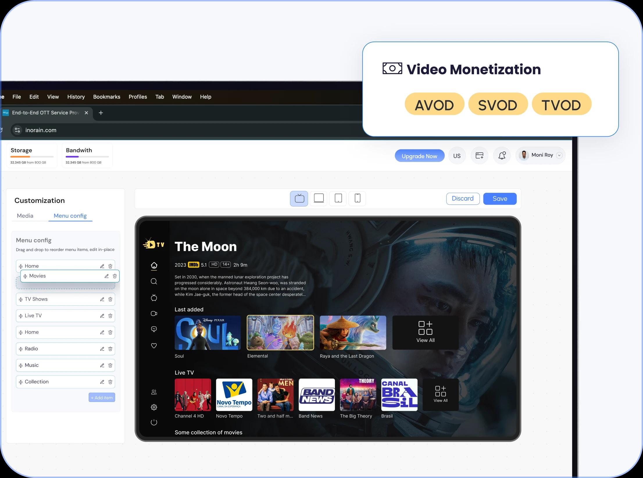 The CMS (Content Management System)