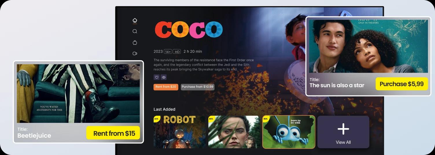 TVOD (Transactional Video on Demand)