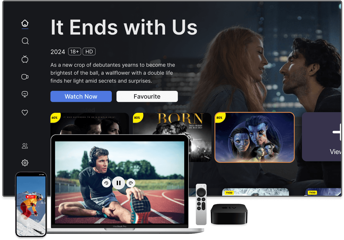 inoRain OTT լուծումներ - բարելավված վիդեո հեռարձակման ծառայություններ