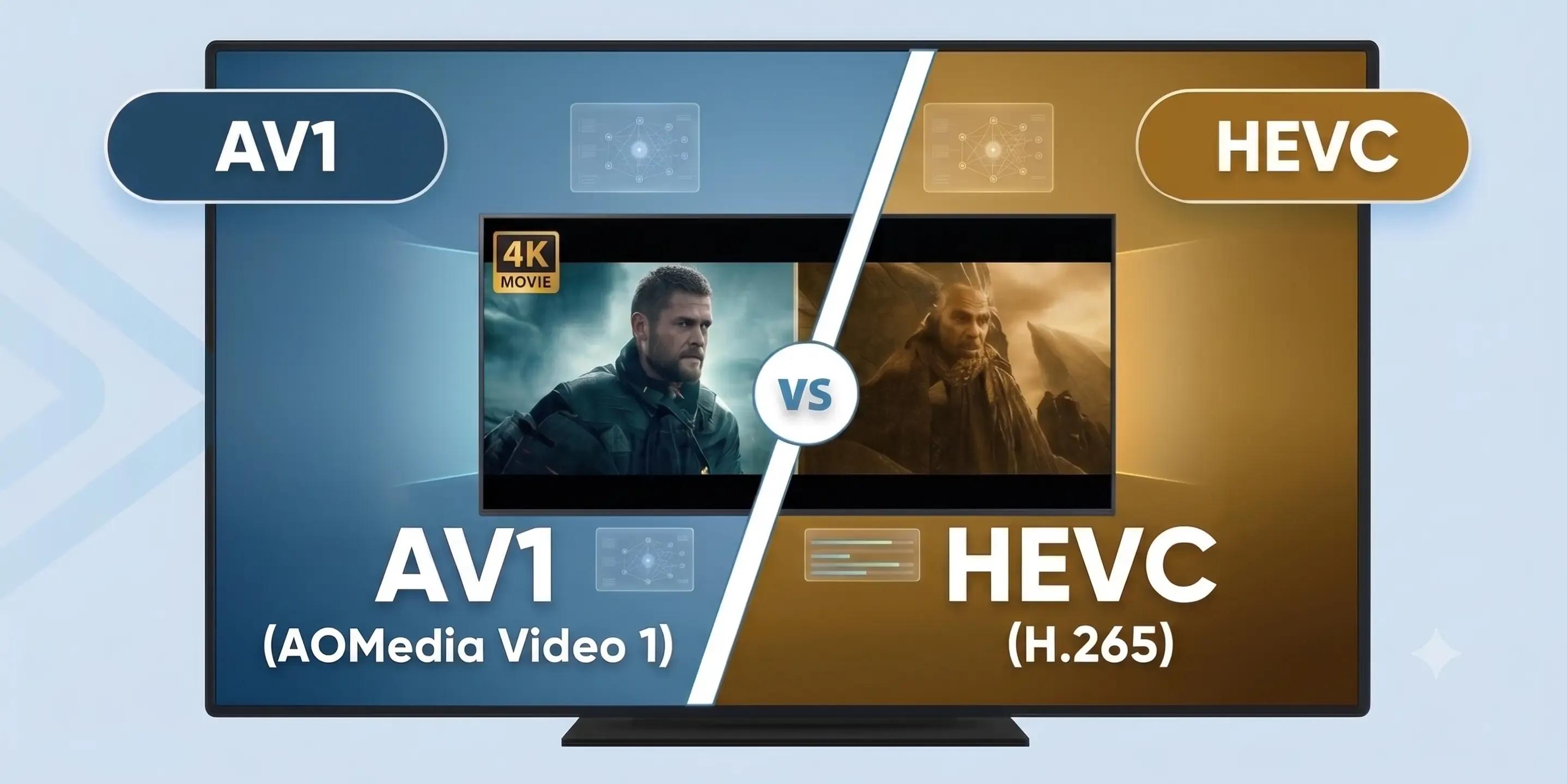 AV1 vs HEVC: Which Codec Should You Stream?