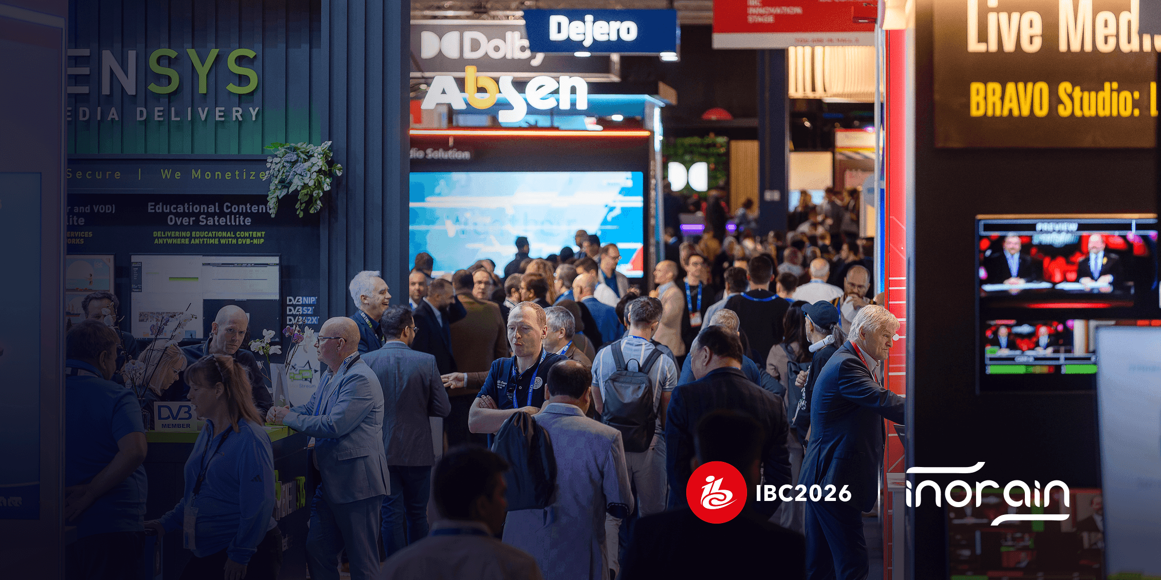 inorain at IBC 2026