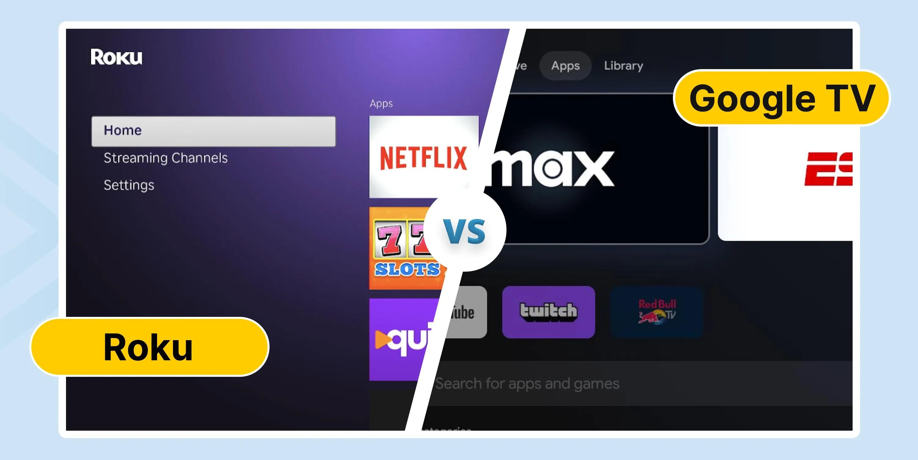 google tv vs roku