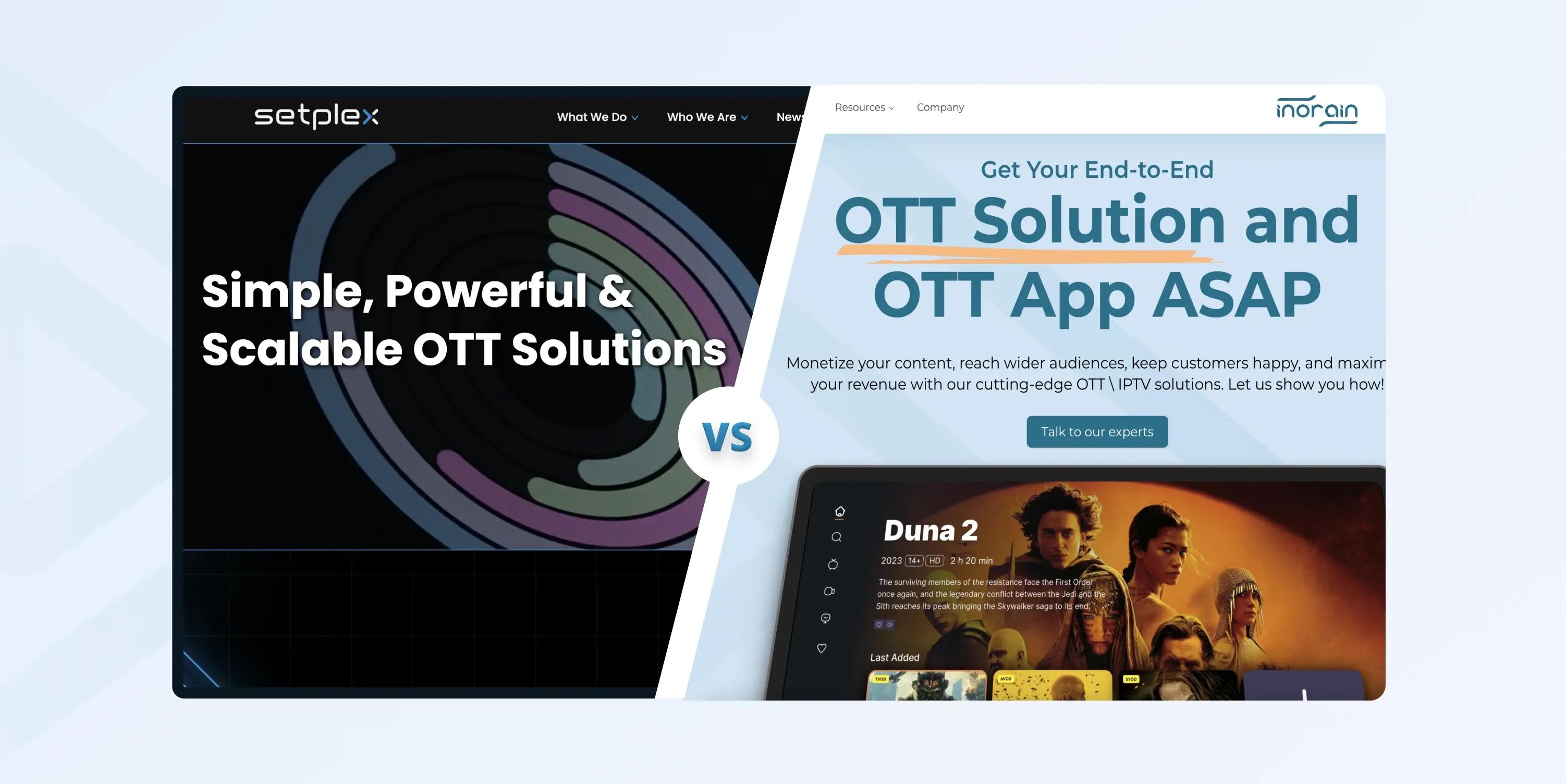 setplex alternatives